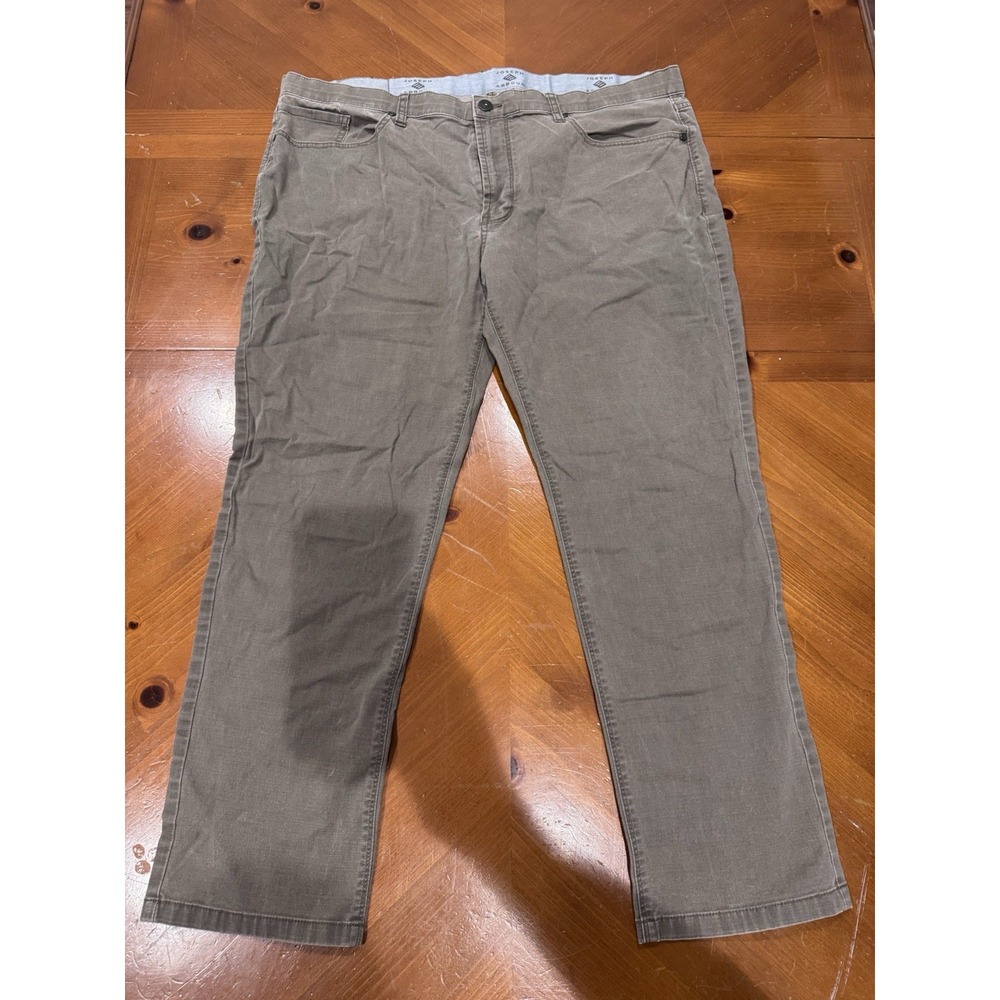 Joseph Abboud Men's Jeans 42x30 Brown Slim‎ Fit Stretch Comfort Dark Denim